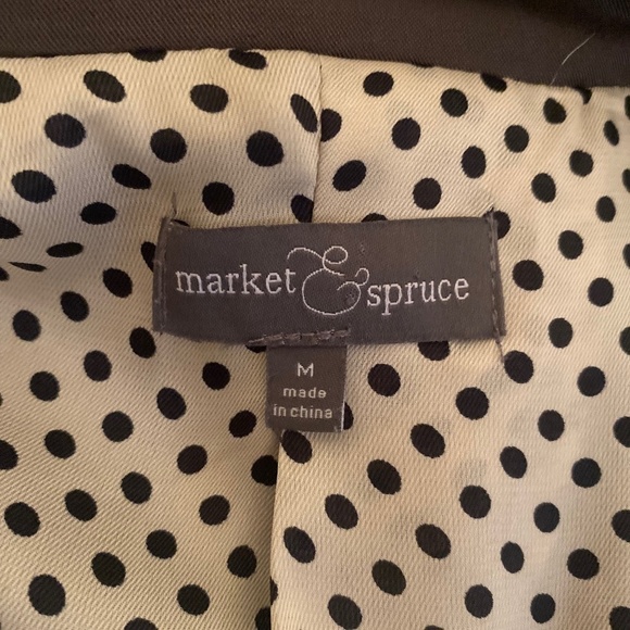 Market and Spruce Gray Anorak Jacket M - Picture 4 of 5